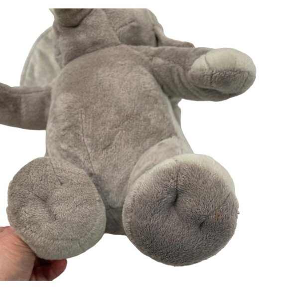 BUILD-A-BEAR Grey Elephant Plush Approx. 19" Retired Stuffed Animal‎ EUC - Picture 4 of 14